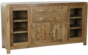 Σκευοθήκη DKD Home Decor   Χρυσό Φυσικό ξύλο ακακίας 150 x 40 x 81 cm