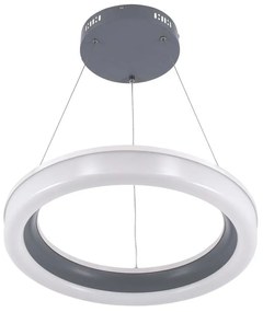 Φωτιστικό Οροφής Ariana 61039 Led 55W Φ48cm Anthracite GloboStar Plastic