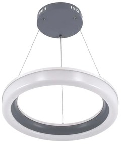 Φωτιστικό Οροφής Ariana 61039 Led 55W Φ48cm Anthracite GloboStar Πλαστικό