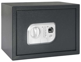 vidaXL Ψηφιακό Ασφαλές Σκούρο γκρι 35 x 25 x 25 εκ. Ατσάλι