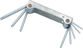 Σετ 8τμχ Κλειδιά Hex Allen με Κεφαλή από T9 έως T40 από 1.5 εώς 6mm