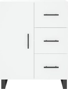 vidaXL Ντουλάπι Λευκό 69,5 x 34 x 90 εκ. από Επεξεργασμένο Ξύλο