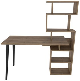 Γραφείο Vina 322RTC1316 133x55x146,4cm Walnut