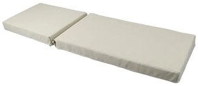 Μαξιλάρι Ξαπλώστρας Vertian Τextilene σε Mπέζ 194x58x10εκ. 194x58x10 εκ.