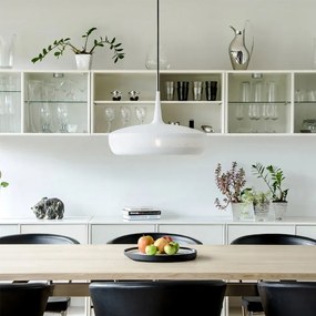 Καπέλο Φωτιστικού/Αμπαζούρ Clava Dine 2076 Φ43x28 cm 1xE27 15W Matt White Umage