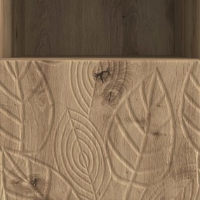 vidaXL Ντουλάπι TV 102 x 34,5 x 50 εκ. Artisan Δρυς Επεξεργασμένο Ξύλο
