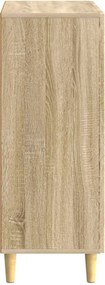 vidaXL Πλαϊνό γραφείο Sonoma Δρυς 66 x 34,5 x 90 εκ Επεξεργασμένο Ξύλο