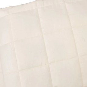 Κουβέρτα Βαρύτητας Ανοιχτό Κρεμ 235 x 290 εκ. 11 κ. Υφασμάτινη - Κρεμ