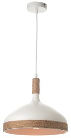 Φωτιστικό Κρεμαστο Aca KS182630RW COTTAGE Λευκό (White)
