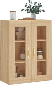 vidaXL Ντουλάπι Επιτοίχιο Sonoma Δρυς 69,5 x 34 x 90 εκ.