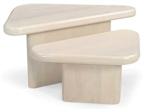 Τραπεζάκι Καφέ Home ESPRIT Ξύλο από Μάνγκο 98 x 50 x 47 cm 85 x 60 x 47 cm