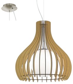 Φωτιστικό Οροφής Tindori 96214 Honey Eglo Metal,Wood