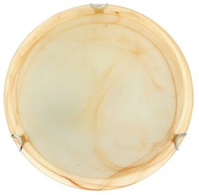 Φωτιστικό Πλαφονιέρα Aca Albatre XD01300Y Honey
