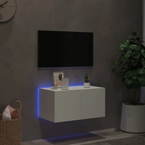 ΈΠΙΠΛΟ ΤΟΙΧΟΥ ΤΗΛΕΟΡΑΣΗΣ ΜΕ LED ΛΕΥΚΟ 60X35X31 ΕΚ. 837267