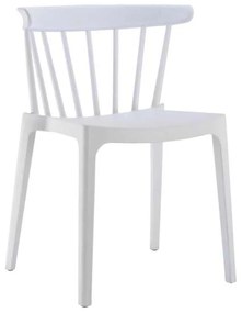 Καρέκλα WEST PP-UV Λευκό 53x53x75cm (Σετ 4 ΤΕΜ)