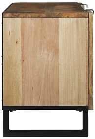 vidaXL Κονσόλα Τηλεόρασης Καφέ 160 x 30 x 30.5 εκ. Μασίφ ξύλο μάνγκο