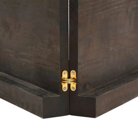 Επιφ Τραπεζιού Αν Καφέ 180x60x(2-6)εκ.Ακατέργ. Μασίφ Ξύλο Δρυός - Καφέ
