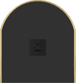 vidaXL Καθρέφτης Τοίχου Οβάλ Χρυσός 70x30 εκ.