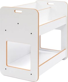Ραφιέρα Dovere pakoworld λευκό mdf 56x34x55εκ