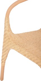 ΠΟΛΥΘΡΟΝΑ GABE ΕΣΩΤ.ΧΩΡΩΝ HM9956.01 ΦΥΣΙΚΟ RATTAN 62x60x79Υεκ.