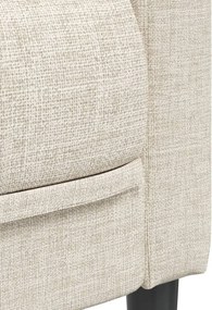 vidaXL Καναπές Τριθέσιος Λινό