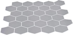 vidaXL Εξάγωνο Πλακάκι 20 τεμ. Γκρι 30 x 30 cm Πολυουρεθάνη και PET