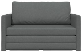 vidaXL Καναπές Κρεβάτι 2 σε 1 Ανθρακί 124x71x78 cm Υφασμάτινος