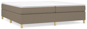 ΠΛΑΙΣΙΟ ΚΡΕΒΑΤΙΟΥ BOXSPRING TAUPE 200X200 ΕΚ. ΥΦΑΣΜΑΤΙΝΟ 3120989