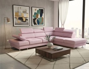 Γωνιακός καναπές Gelito-Roz-Δεξιά