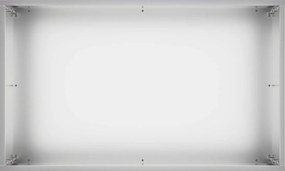 vidaXL Γλάστρα Κήπου Ασημί 50 x 30 x 40 εκ. Γαλβανισμένος Χάλυβας