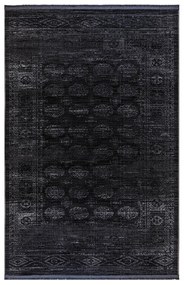 Χαλί Διαδρόμου (80x200) Ezzo Nomade Fringes B531AHY Fume