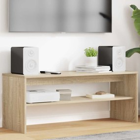 vidaXL Ντουλάπι TV Δρύς Sonoma 100 x 35 x 40 εκ Επεξεργασμένο ξύλο