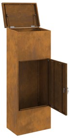 vidaXL Θυρίδα Πακέτων Σκ rusty 44.5 x 29 x 110.5 εκ