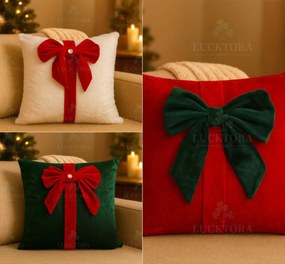 Διακοσμητική Χριστουγεννιάτικη Μαξιλαροθήκη XS17009