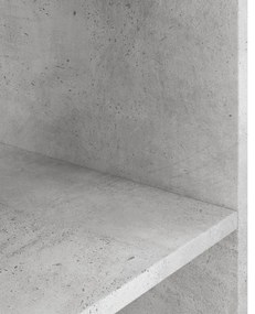 vidaXL Βάση Ενυδρείου Γκρι Σκυροδ. 75x36x72,5 εκ. Επεξεργασμένο Ξύλο