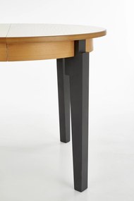 SORBUS table golden oak / graphite DIOMMI V-PL-SORBUS-ST-DĄB_MIODOWY/GRAFITOWY