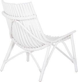ΚΑΡΕΚΛΑ ΕΞΩΤ.ΧΩΡΟΥ CELLION HM9812.03 ΡΑΒΔΟΙ RATTAN ΣΕ ΛΕΥΚΟ ΧΡΩΜΑ 76x72x83Υεκ.