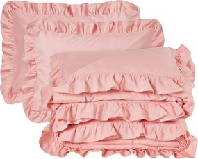 Σεντόνια Υπέρδιπλα (Σετ) Das Home Daily Line 3169 Pink