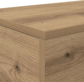 vidaXL Τεχνίτικη Δρυς 101 x 30 x 74 εκ