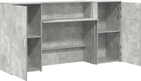 vidaXL Γραφείο υποδοχής 200x50x103,5 εκ. Επεξεργασμένο Ξύλο