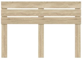 vidaXL Κεφαλάρι Δρύς Sonoma 150 cm Επεξεργασμένο ξύλο