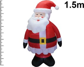 ΕΟΡΤΑΣΤΙΚΉ ΔΙΑΚΌΣΜΗΣΗ ΜΕΓΆΛΟΥ ΜΕΓΈΘΟΥΣ INFLATABLE SANTA 150CM