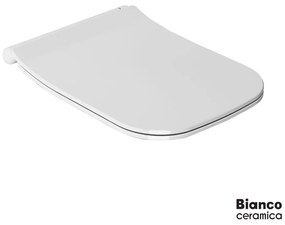 Κάλυμμα Λεκάνης MIZO Slim Soft Close Bianco Ceramica-Leuko