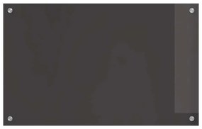 vidaXL Πίσω Πάνελ Κουζίνας 2 pcs Σκούρο Γκρι 80 x 50 cm