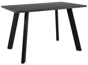 Τραπέζι BAXTER Μαύρο/Γκρι Μέταλλο/Μελαμίνη 140x80x75cm