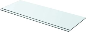 vidaXL Ράφια Πάνελ 2 τεμ. Διάφανα 70 x 25 εκ. Γυάλινα
