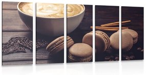 Εικόνα 5 μερών με σοκολατένια αμυγδαλωτά - 100x50