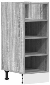 Ντουλάπι κάτω μέρος Γκρι Sonoma 30x44,5x81,5cm Ξύλινη κατασκευή - Γκρι