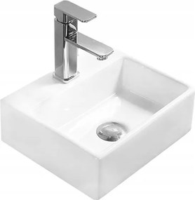 Mexen Mini νιπτήρας επιτραπέζιος 33 x 29 cm, λευκός - 21093300