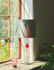 Επιτραπέζιο Φωτιστικό Vintage Micro από Αυθεντικά Γυαλιά Murano 55cm